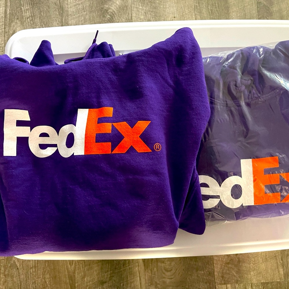 FedEx hoodie 2XL and XL new